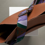 strap snippets green/lavender - tan - VIVI MARI