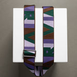 strap snippets green/lavender - tan - VIVI MARI