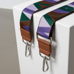 strap snippets green/lavender - tan - VIVI MARI