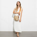 strap spicy orange - tan - VIVI MARI