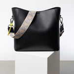 strap triangles grey/beige - black - VIVI MARI