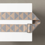 strap triangles grey/beige - tan - VIVI MARI