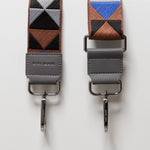 strap triangles multi tan/blue - taupe - VIVI MARI
