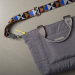 strap triangles multi tan/blue - taupe - VIVI MARI